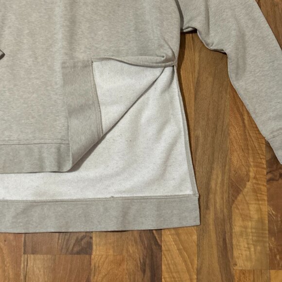Nike Dri-Fit Grey Pullover Sweatshirt Shirt Sweater Top Long Sleeve Medium - Picture 6 of 10